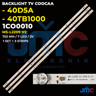 Backlight TV COOCAA 40 inch 40D5A 40TB1000 MS-L2209 V2
