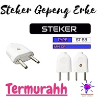 PUTIH White Flat Plug/Erke Flat Plug