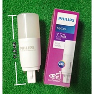 PHILIPS MYCARE LED STICK BULB PLC 2P 7.5WATT/9WATT  [840 COOLWHITE]