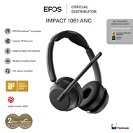 EPOS IMPACT 1061 ANC On-ear Bluetooth® headset with adaptive ANC and industry-leading voice pickup