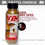 VIEN MIX SEED MERAH VIEN MIX SEED PREMIUM VIEN MERAH PAKAN BURUNG BRANJANGAN UNTUK HEWAN