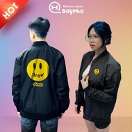 New 2-layer ribbed DR SMILE FACE windJacket Menswear QC 2026