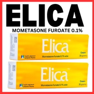 Elica Cream 30g Exp Feb 2026 Mometasone Furoate 0.1%