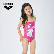 Arena ชุดว่ายน้ำวันพีชเด็กลายการ์ตูนน่ารักใส่สบายแห้งเร็วชุดว่ายน้ำป้องกันคลอรีน