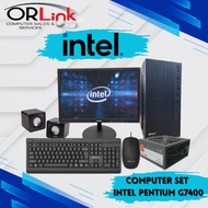 INTEL PENTIUM G7400 Desktop Computer Set