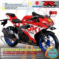 SUZUKI FULL BODY STICKER DECAL GSXSUZUKI ECSTAR VARIATION CA10601 DESIGNbebas