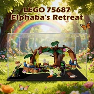 LEGO 75687 Elphabas Hideaway Acrylic Display Box Kotak Penyimpanan Mainan Transparent Figure Storage