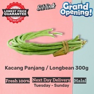 Fresh Kacang Panjang Longbean 300g Harga Pasar Borong SAYURAN SEGAR Vegetables Murah Grocery Segar B