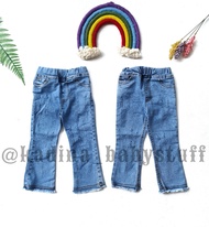 CUTBRAY JEANS ANAK SNOW BLUE/ CELANA CUTBRAY RIPPED JEANS SNOW WASH ANAK PEREMPUAN/ CELANA JEANS ANA