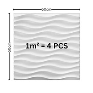 Wall Panel 3D PVC Tebal Desain Berlian Wallpaper Dekorasi Rumah Dinding dan Plafon