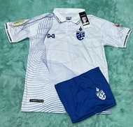 ชุดบอล ทีมทีมชาติไทย คอปก (NEW THAILAND  HOME)  ปี2022/23 แขนสั้น ได้ทั้งชุด เสื้อ+กางเกง มีครบไซส์ 