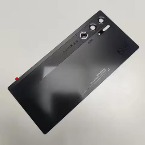 Glass Back Cover For Red Magic 9Pro 9Pro NX769J Repair Replace Phone rear Case With Camera Lens
