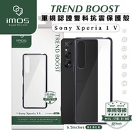 imos TREND BOOST Military Specification Shock-Resistant Double-Material Protective Case Sony Xperia 