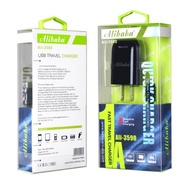 Alibaba Ali-3590 1A Fast Charger Adaptor Usb Cable Ios/Micro/Type-C