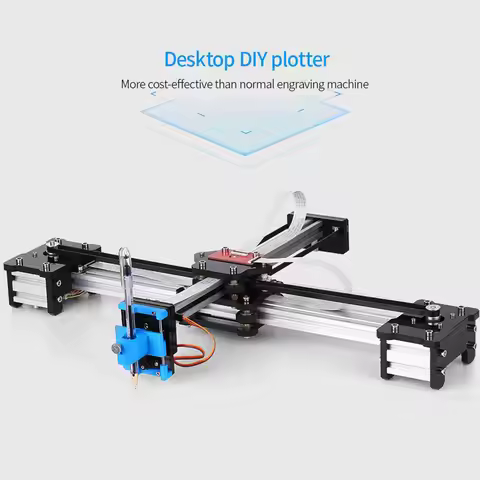 Desktop Assembled Plotter Pen Drawing Robot Drawing Machine Painting Handwriting Robot Kit VG-X4 100