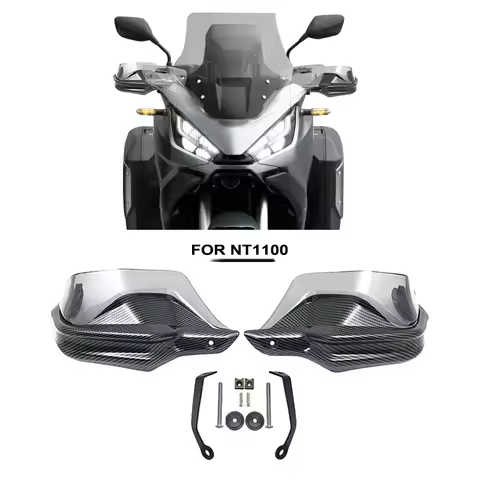 For HONDA NT1100 NT 1100 nt 1100 2022 2023 Carbon Hand Guard Motorcycle Handguards Handlebar Guards 