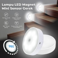 TL Lampu Tidur Led Portable Pir Sensor Gerak Cahaya Automatis Recharge Enjoy Dsc.
