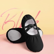 Ballet Shoes - Sizes 24-40 | Soft Sole | Ideal for Ballet & Gymnastics | Black & Red