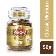 Moccona Classic Medium Roast Instant Coffee 50g - Expiry Date 20-Oct-2027