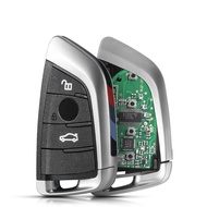 KEYYOU Kunci Remote Mobil สำหรับ BMW 1 3 5 7 Series X1 X3 X5 X6 X7 CAS4 CAS4 + FEM F ระบบ315/433/868