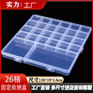 26 Compartments 28 Compartments transparent storage box 24 Compartments plastic box DIY Jewelry Acce