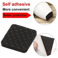 ZHAOX 1/4/9/16PCS Floor Protectors Bottom Caps Square Round Scratch Proof Table Feet Covers