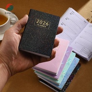 EMERAY 2026 Agenda Book, with Calendar A7 Appointment Book, Mini Pocket Diary Weekly Planner School 