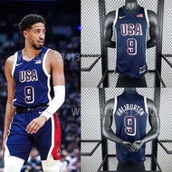 👏#9 夏利畢頓 Haliburton 美國隊 USA Olympic Paris 2024 Jersey Basket 藏藍色 波衫 籃球 💎紫鑽商家💎所有衫款/球員/號碼全齊。有鐘意嘅款直接帶圖詢
