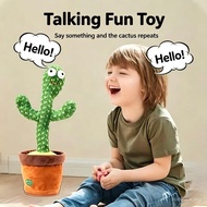 Dancing Cactus Talking Plush Toy Singing Recording Toy