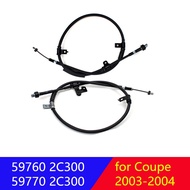 for hyundai Tiburon coupe 2003 2004 Parking Brake Cable Set rear LH RH 597602C300 597702C300 59760 2