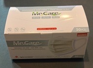 หน้ากากอนามัยทางการแพทย์ MeCare หน้ากากอนามัย 3 ชั้น สีขาว บรรจุ 50 ชิ้น/กล่อง
