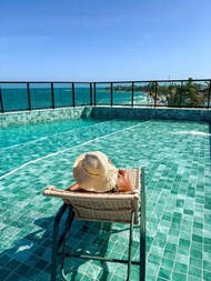 Vila Porto Beira Mar - Luxo 1 qt Rooftop com piscina 900m piscinas naturais Porto de Galinhas