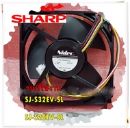 อะไหล่ของแท้/พัดลมตู้เย็นชาร์ป/FAN MOTOR/15VDC 0.18A/SHARP/RMOTRA155CBZZ/ใช้กับรุ่นSJ-S32EV-SL :SJ-S