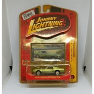 Johnny lightning 68 shelby gt500 ford mustang muscle cars diecast 1/64 (t)