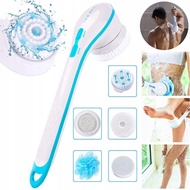 【Original 】Long Handle Bath Body Brush Set with Exfoliating Bristles & Massage Nodes - Multi-Functio