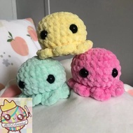 octopus keychains handmade plushie amigurumi