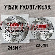 Yamaha Y15 Y15ZR 5 Hole 245mm Disc Brake / Rear Disc Brake Plate 5 hole 200mm Piring Disc Plate