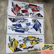 Stiker sticker body stripe cover set (4) honda wave dash110v3 dash fi dash 110 fi v3 BY AIN