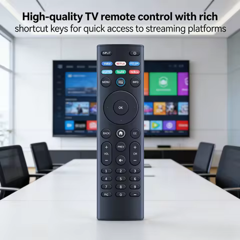 New XRT140 Remote for VIZIO 4K UHD HDR Smart TV, Built-in Netflix/Prime Video/Hulu Shortcuts, Plug &