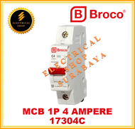 BROCO MCB 1P 2A 4A 6A 10A 16A 20A 25A 32A 40A (HARGA GROSIR) PEMUTUS ARUS SNI ORIGINAL ORI PROMO MUR