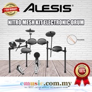 Alesis Nitro Mesh Eight-Piece Electronic Drum Kit with Mesh Heads