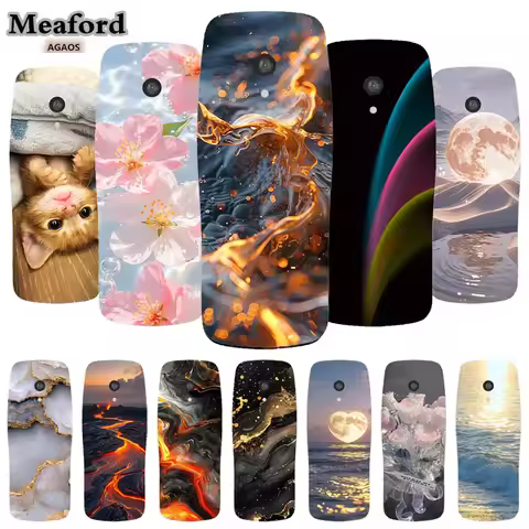 For Nokia 3210 Case Back Cover for Nokia3210 2024 Nokia 8210 4G Nokia8210 Transparent Clear Funda So