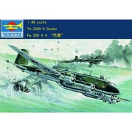 Trumpeter 1/48 02814 Fw200C-4 Condor Trumpeter 1/48 Fw.200 C-4 "Condor" 02814 Condor Assembly Airpla
