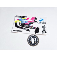 PROXY PT - STICKER DECAL SKINCOVER GARSKIN INTERCOM CARDO PACKTALK BOLD