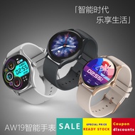 2025 Fashion Sports Latest Hot-selling AW19 Smart Watch Sports Health Detection Call Long Battery Li