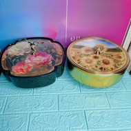 M1 Beautiful and Luxurious Rotating Jam Tray, 3D Plastic Patterned Jam Tray, Indispensable Day Jam T