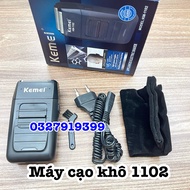 Máy cạo khô cạo râu KEMEI 1102 lưỡi kép cạo nhanh sạch