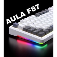 (🇸🇬SG INSTOCK) Aula F87 TKL (Creamy Thocky) EPOMAKER Mechanical Keyboard, Gasket-mounted RGB 87keys 