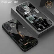 Latest Vivo V60 Lite Glossy Glass Softcase V60 Lite Mobile Phone Case - Mobile Phone Protector - Mob