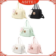 [ Diaper Bag Spacious Multifunction Stylish Handbag Large Capacity Handbag